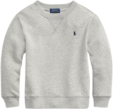 Polo Ralph Lauren Cottonblend-fleece Sweatshirt Str 2 År - Grå Sweatshirts hos Magasin