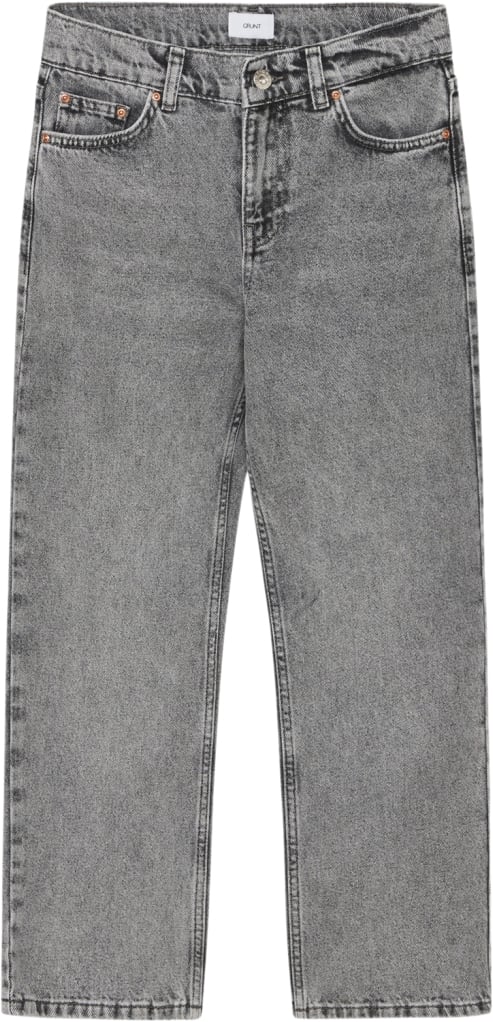 Grunt Hamon Ash Grey Str 25/12Y - Grey Jeans hos Magasin