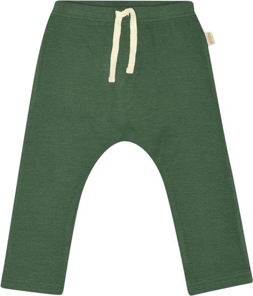 Se PETIT PIAO Pants Modal Str 62 cm - Emerald Green Bukser Bomuld hos Magasin ved Magasin