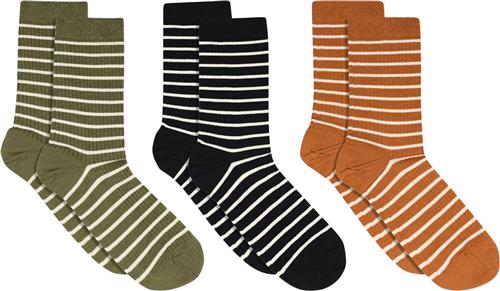 mpWoman Lydia Socks 3pack Ankelstrømper Str 40/42 - hos Magasin