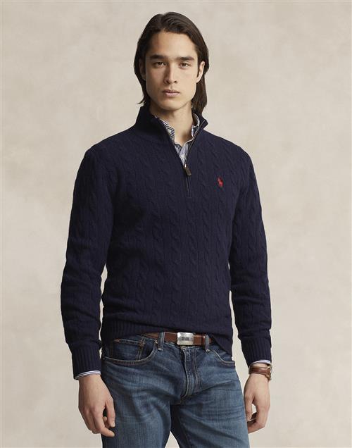 Polo Ralph Lauren 2/15 Wool/cash Rwslsl-plo Mand Blå Turtlenecks Str XXL - hos Magasin