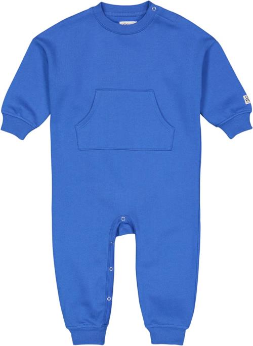 Se Müsli by Green Cotton Olsen Kids Sweat Bodysuit Str 86 - Palace Blue Heldragter Bomuld hos Magasin ved Magasin