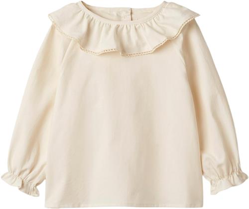 Wheat Bluse Nicoline Str 4 år / 104 cm - Hvid Bluser Bomuld hos Magasin