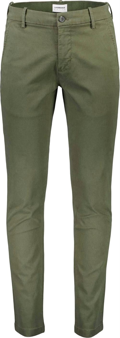 Se Lindbergh Chinos med Superflex Mand Grøn Chinos Str 29/32 - hos Magasin ved Magasin