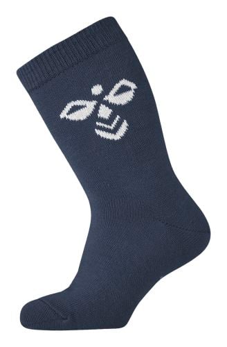 Hummel Sutton Socks Str 24-27 - Mørkeblå Strømper Bomuld hos Magasin