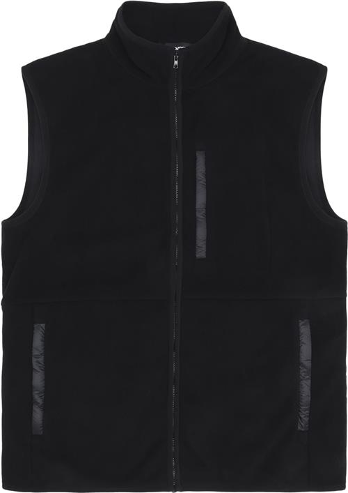 Se 7 Days Active Fleece Vest Kvinde 001 Black Veste Str XS - hos Magasin ved Magasin