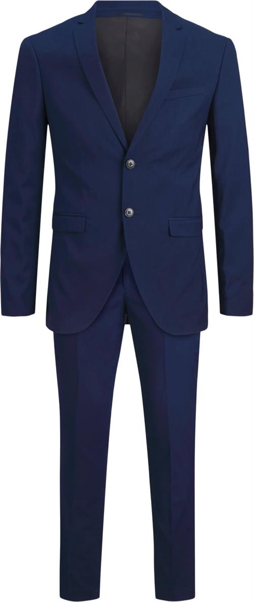 Jack & Jones Jprfranco Suit Noos Mand Medieval Blue/super Slim Fit Jakkesæt Slim Fit Str 48 - hos Magasin