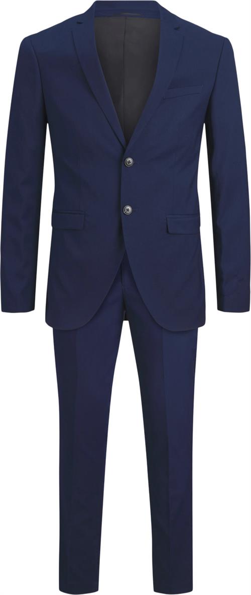 Jack & Jones Jprfranco Suit Noos Mand Medieval Blue/super Slim Fit Jakkesæt Slim Fit Str 54 - hos Magasin