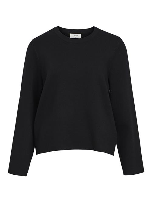 Se Object Objreynard Square Sleeve Oneck NOO Kvinde Black Langærmede T-shirts Str L - hos Magasin ved Magasin