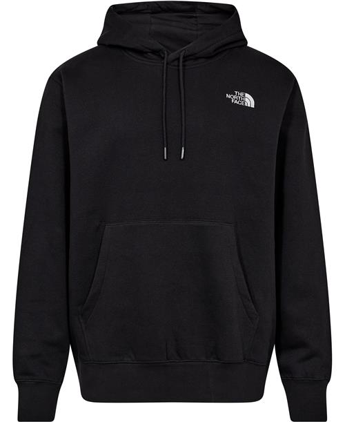 The North Face M Essential Relaxed Hoodie TNF Blac Mand Sort Hoodies Str S - hos Magasin