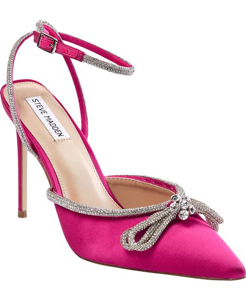 Se Steve Madden Viable Sandal Kvinde Fuchsia Højhælede Sandaler Str 43 - hos Magasin ved Magasin