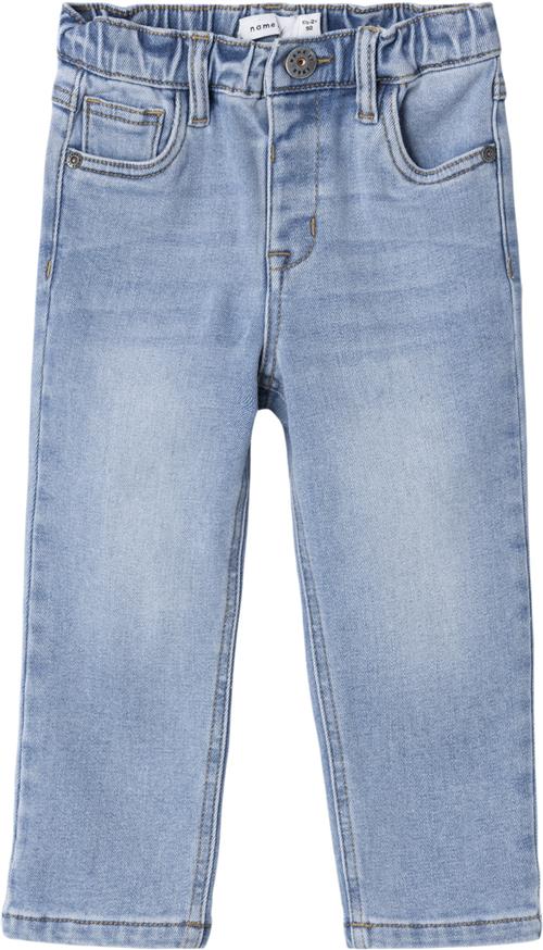 Name It Nmmsilas Tapered Jeans 1401tm L Str 110 - Blå Jeans Denim hos Magasin