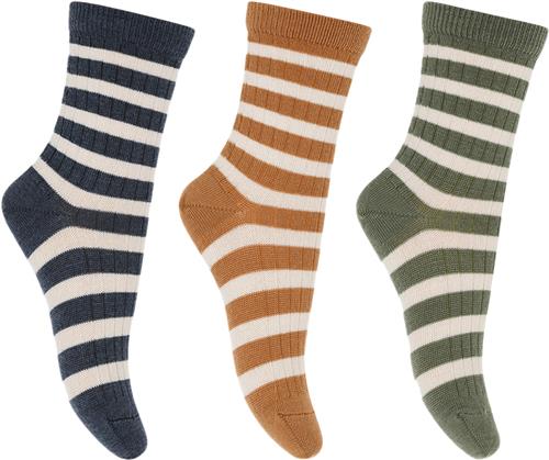 Se mpKids Elis Socks 3-pack Str 29/32 - Meerkat Strømper Uld hos Magasin ved Magasin