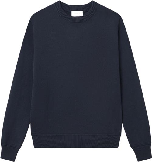 Les Deux Gary Cotton Knit 2.0 Mand Dark Navy Sweaters Str XL - hos Magasin