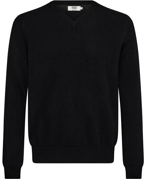 Se Magasin du Nord Collection Magasin Mads 1 100% Cashmere Mand Black Sweaters Str XL Cashmere ved Magasin