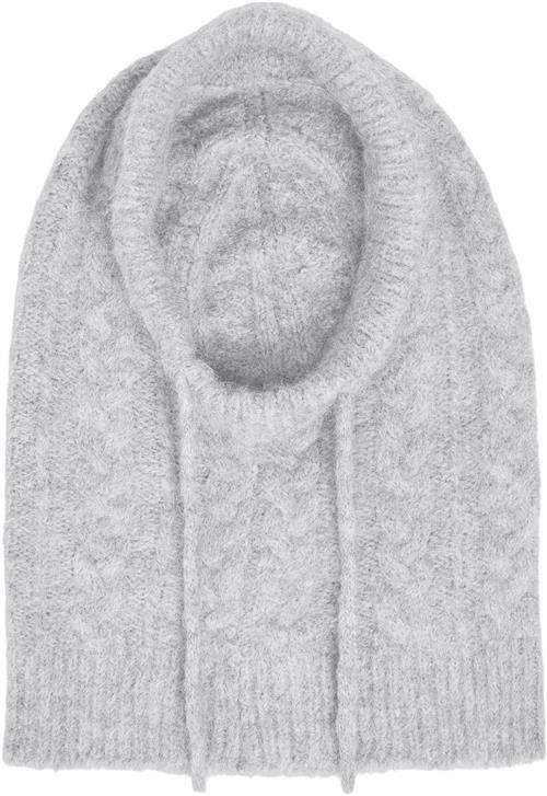 Object Objmilu Cable Knit Balaclava 135 ONE SIZE - Andet hos Magasin