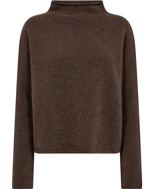 Filippa K Mika Yak Funnelneck Sweater Kvinde Driftwood Rullekraver Str L - hos Magasin