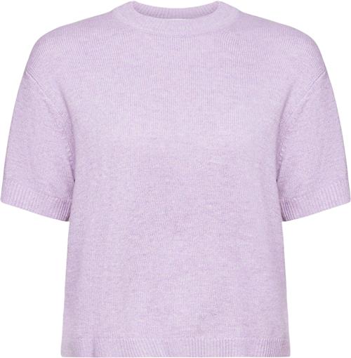 Esprit ws Baby tee ss Kvinde Lavender 5 Kortærmet Strik Str S - hos Magasin