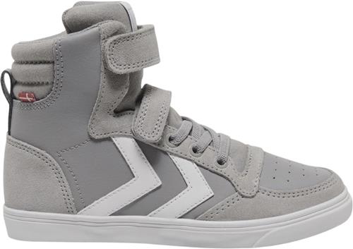 Hummel Slimmer Stadil Leather High JR Alloy Sneakers Str 33 - hos Magasin