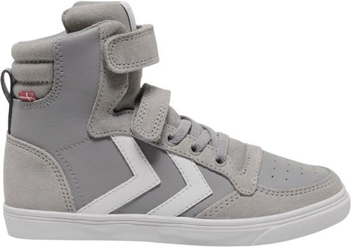 Hummel Slimmer Stadil Leather High JR Alloy Sneakers Str 27 - hos Magasin