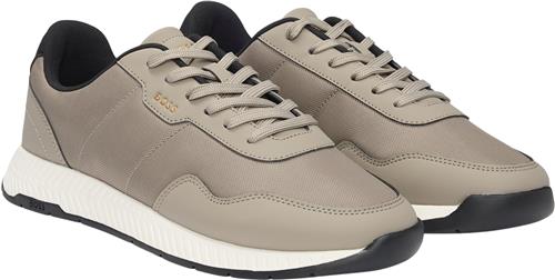 BOSS Titanium_Runn_Nypu Mand Dark Beige Sneakers Str 46 - hos Magasin