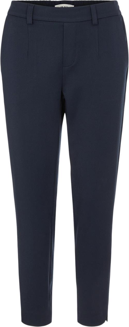 Se Object Objlisa Slim Pant Noos Kvinde Sky Captain Bukser Med Smalle Ben Str 44 - hos Magasin ved Magasin