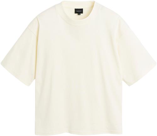 Se HERSKIND Larsson Tshirt Kvinde White Kortærmede T-shirts Str L - Bomuld hos Magasin ved Magasin