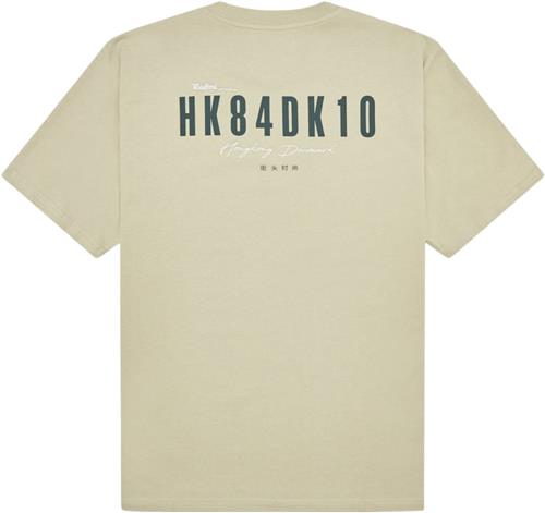 Se Woodbird Wbbaine 8410 Tee Mand Stone Kortærmede T-shirts Str XL - hos Magasin ved Magasin