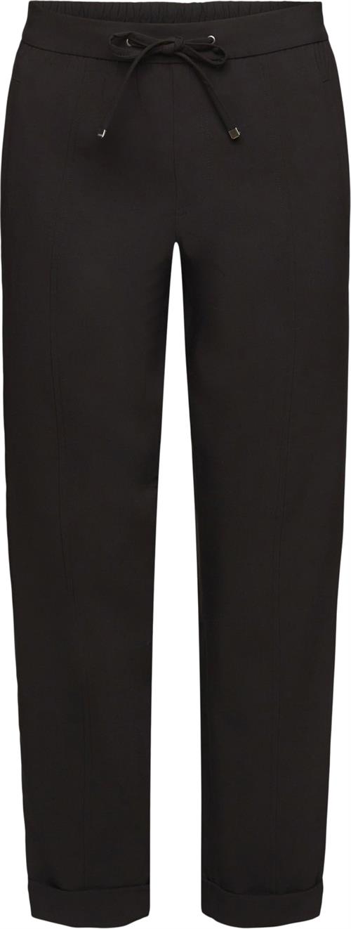 Se Esprit Jogger Kvinde Black Bukser Med Lige Ben Str 36 - hos Magasin ved Magasin