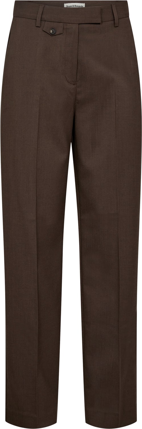 Bruun & Stengade BS Vespera Pants Kvinde Brown Bukser Str 38 - hos Magasin