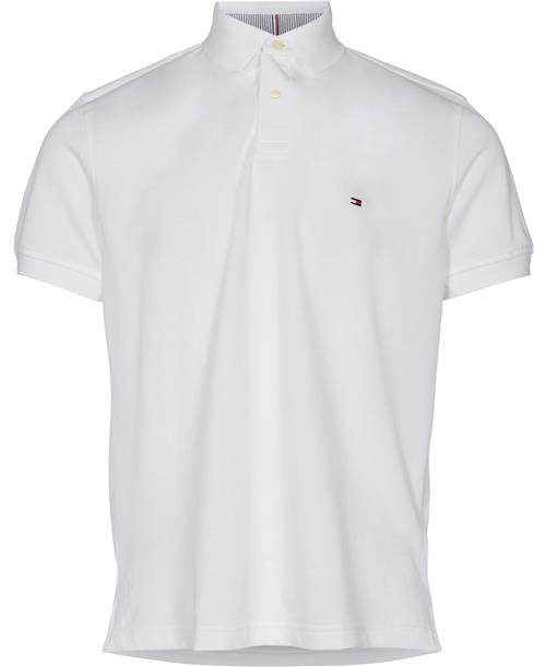 Tommy Hilfiger Core 1985 Regular Polo Mand White Kortærmede Poloer Str XL - Bomuld hos Magasin