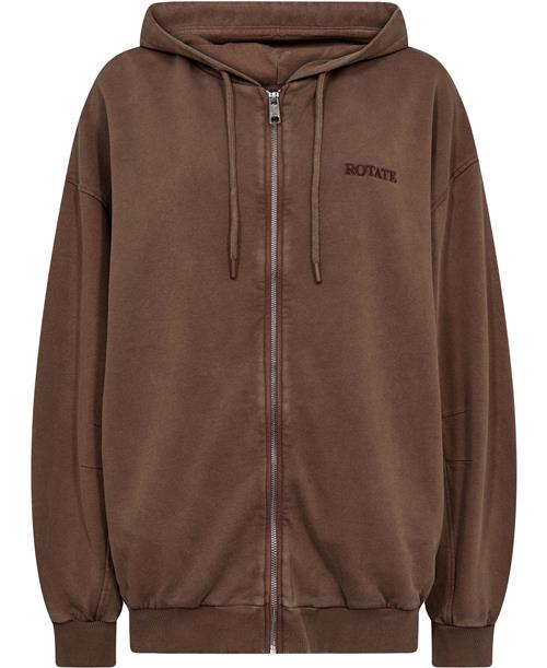 ROTATE Birger Christensen Oversized Sweat Hoodie Kvinde Mustang Hættetrøjer Str XXS - hos Magasin