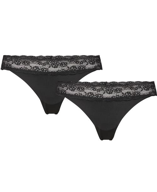 MAGASIN-DU-NORD-COLLECTION MAGASINDUNORDCOLLECTION Maise 4 Lace String 2pack Briefs Str S Polyester