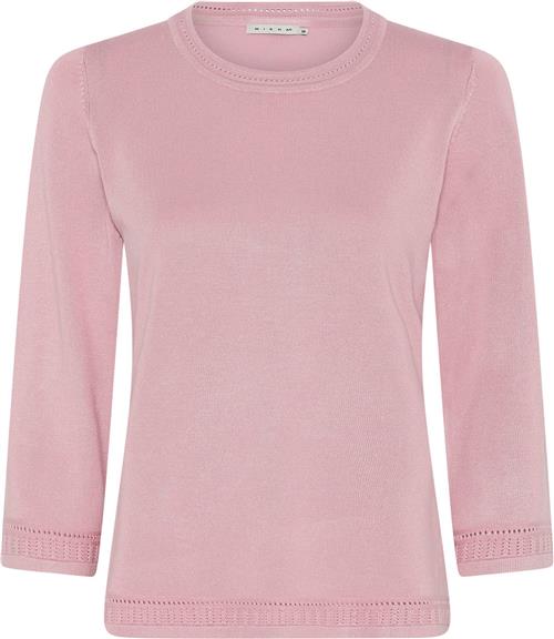 Micha BB Jumper_ BB Viscose Knit Kvinde Rose Sweaters Str S - hos Magasin