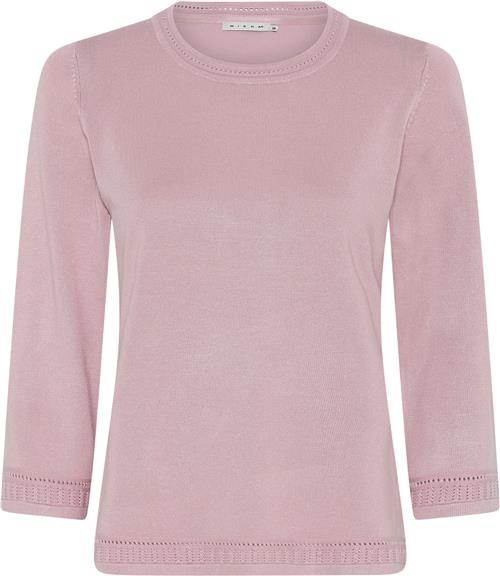 Micha BB Jumper_ BB Viscose Knit Kvinde Rose Sweaters Str XXL - hos Magasin