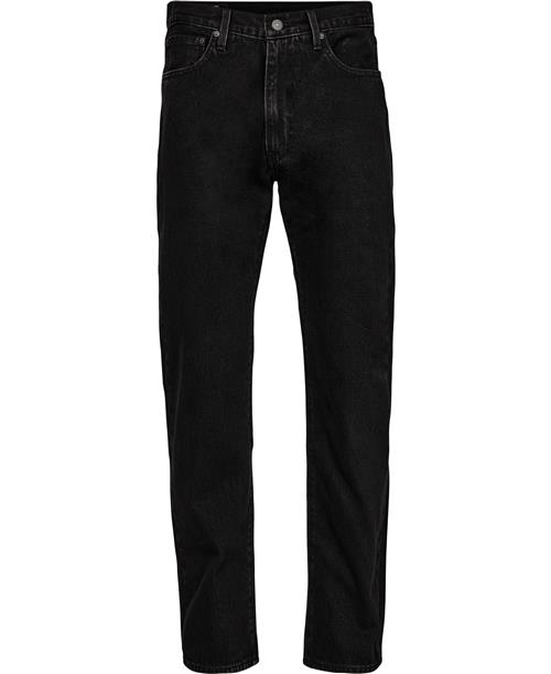 Levi's 555 Relaxed Straight Welcome T Mand Sort Jeans Relaxed Fit Str W30 / L32 - hos Magasin