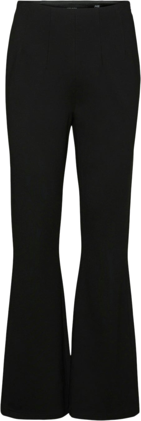 Vero Moda Vmaugusta HR Slim Flared Pant Kvinde Black Flare Bukser Str "XS/""32" - hos Magasin