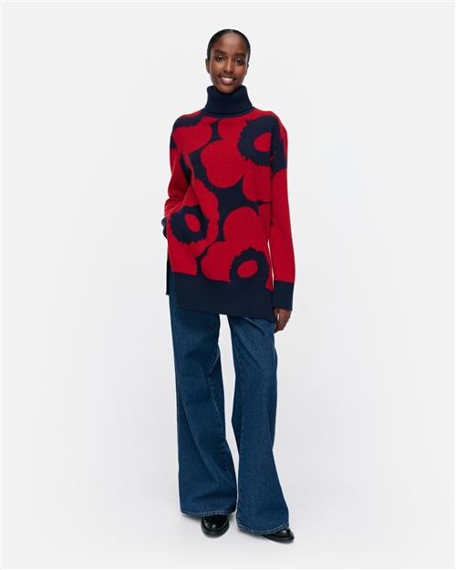 Marimekko Vinni Unikko Kvinde 350 Rullekraver Str XS - hos Magasin