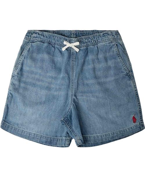 Se Polo Ralph Lauren Polo Prepster Denim Short Str 18 / 18 år Denim - Blå Shorts & Bloomers hos Magasin ved Magasin