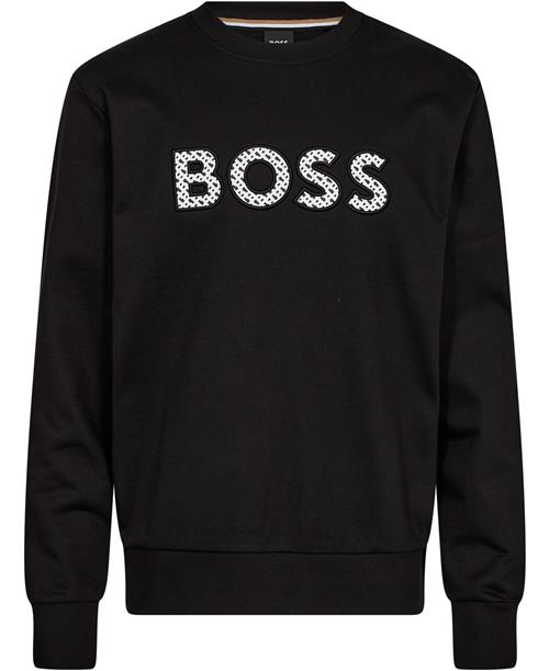 BOSS Csoleri 04 Mand Black Sweatshirts Str L - hos Magasin