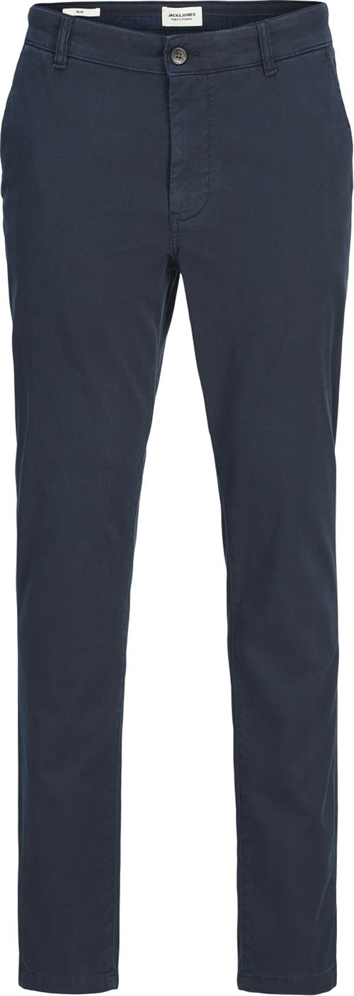 Se Jack & Jones Jpstmarco Arthur Chino SN Mand Night Sky Chinos Str "33/""36" - hos Magasin ved Magasin