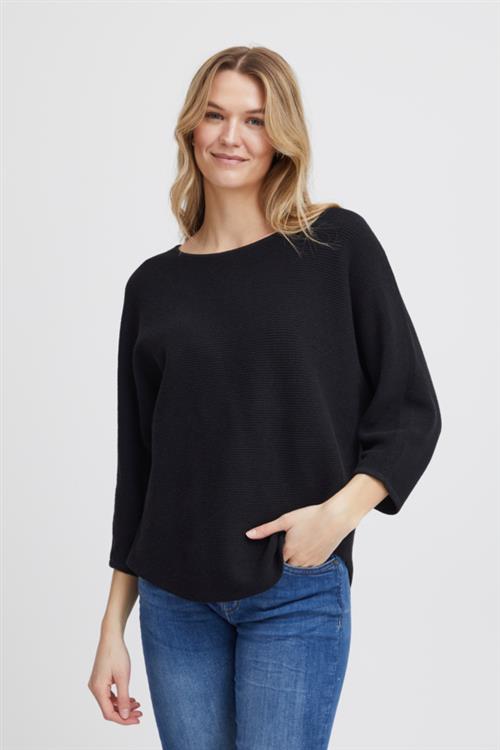 Fransa Frsinja PU 1 Kvinde Black Sweaters Str S - hos Magasin