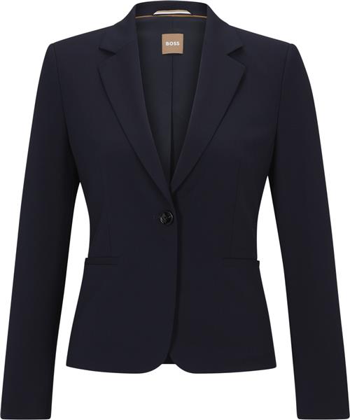 BOSS Jarua Kvinde Dark Blue Blazere Str 38 - hos Magasin