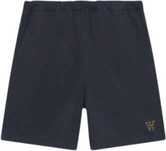 Wood Wood Ely AA Shorts Mand Navy Casual Shorts Str S - hos Magasin