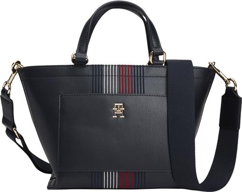 Tommy Hilfiger TH Distinct Mini Tote Corp One size - Skuldertasker hos Magasin