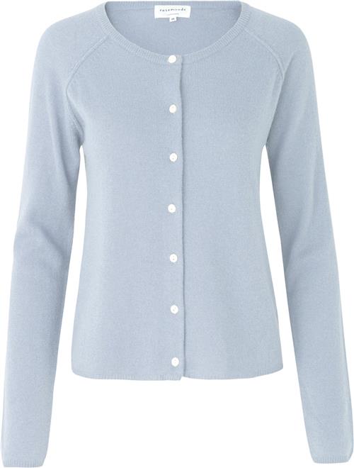 Rosemunde Wool & Cashmere Cardigan ls Kvinde Heather Sky Cardigans Str S Cashmere - hos Magasin