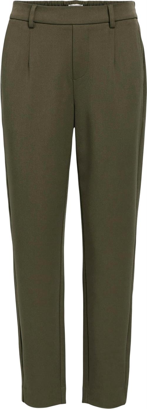 Se Object Objlisa Slim Pant Noos Kvinde Ivy Green Bukser Med Smalle Ben Str 40 - hos Magasin ved Magasin