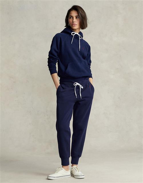 Se Polo Ralph Lauren Fleece Sweatpant Kvinde Blå Sweatpants Str M - hos Magasin ved Magasin