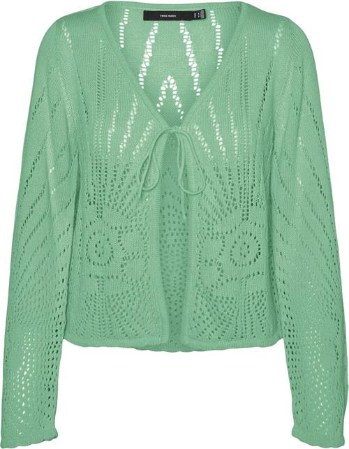 Se Vero Moda Vmsilja LS Vneck Cardigan Kvinde Katydid Cardigans Str XS - hos Magasin ved Magasin