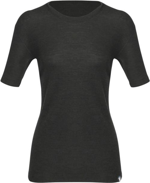 Asivik Asivik W Wool Tshirt, Pine S - Baselayer Uld hos Magasin